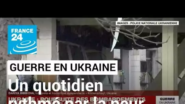 Invasion russe en Ukraine : "je ne sais pas si je vais revoir mes amis" • FRANCE 24