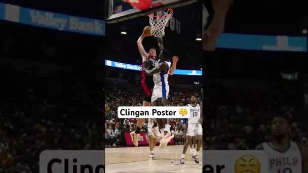 Donovan Clingan’s POSTER SLAM in Vegas! 😤🔥| #Shorts