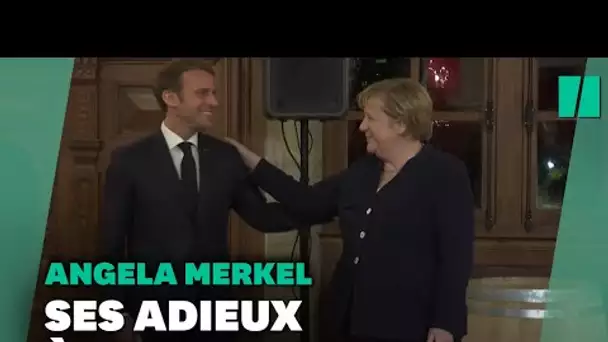 Angela Merkel décorée par Emmanuel Macron de la Grand’Croix de la légion d’honneur