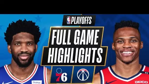 #1 76ERS at #8 WIZARDS | FULL GAME HIGHLIGHTS | May 29, 2021