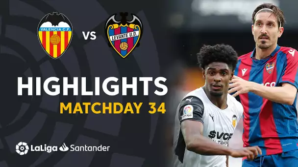 Resumen de Valencia CF vs Levante UD (1-1)