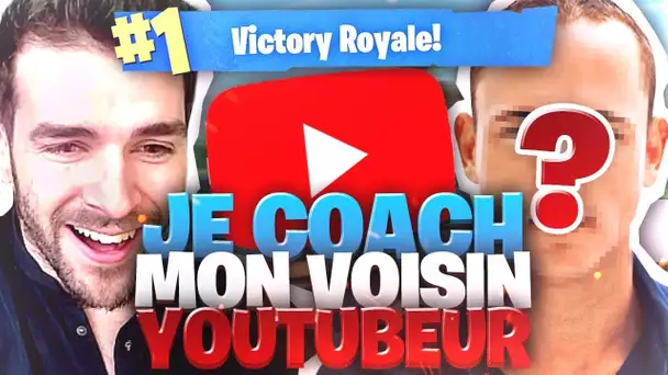 TUTO COMMENT FAIRE TOP 1💪🏻JE COACH MON VOISIN YOUTUBER #1 ! (Nouvelle Série) Fortnite