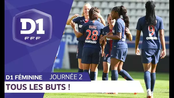 D1 Féminine, journée 2 : Tous les buts I FFF 2018-2019