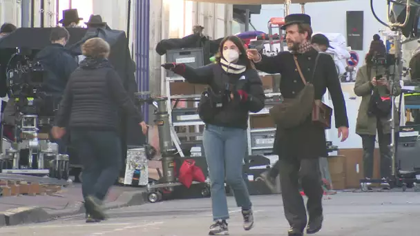 Tournage a Rochefort du "Bal des folles" de Mélanie Laurent