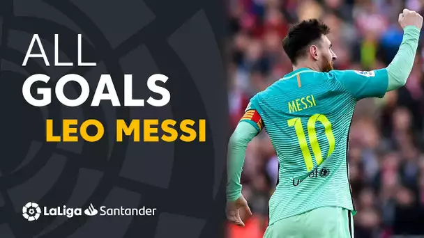 ALL GOALS Leo Messi LaLiga Santander 3/5