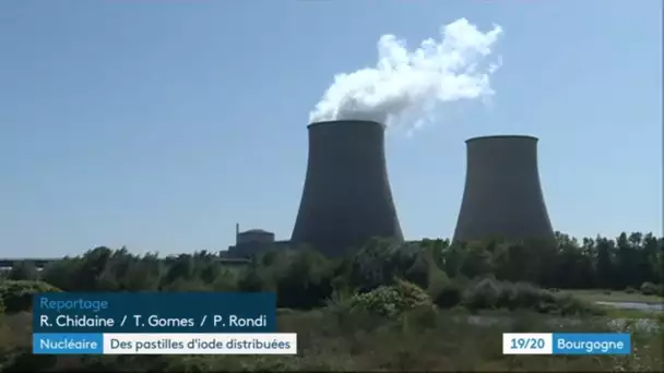 Yonne/Nièvre : des pastilles d'iode distribuées aux riverains de la centrale nucléaire de Belleville