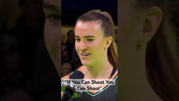 Sabrina Ionescu Is Representing For All The Shooters Out Their! 🔥🙌| #Shorts