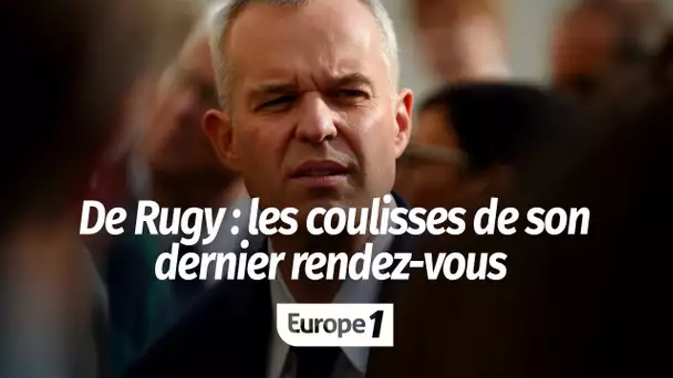 Démission de François de Rugy : les coulisses de son dernier rendez-vous à Matignon