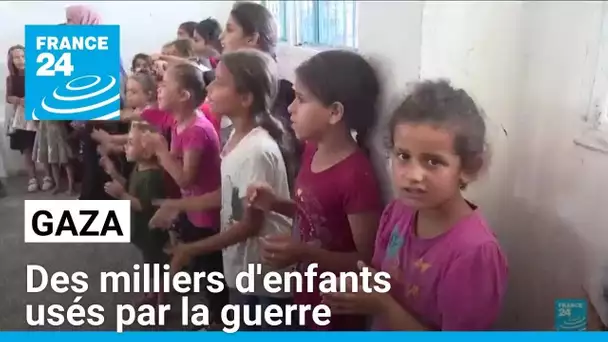 Gaza : des milliers d'enfants usés par la guerre • FRANCE 24