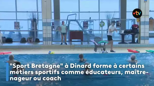 "Sport Bretagne" à Dinard forme à certains métiers sportifs comme éducateurs, maître-nageur ou coach