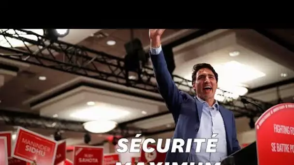 Pourquoi Trudeau portait un gilet pare-balles à son dernier meeting