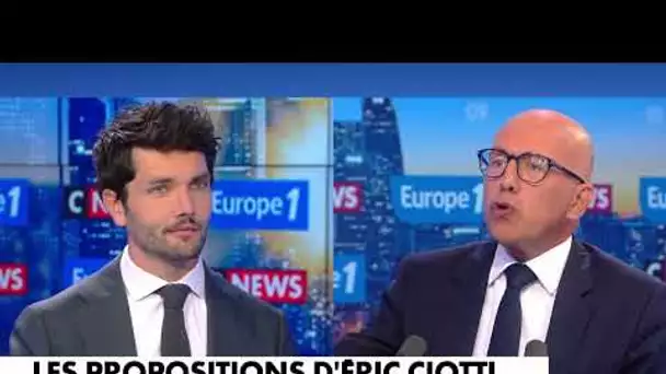 Thierry Beaudet à Matignon, «un choix par défaut, un peu ridicule», estime Éric Ciotti