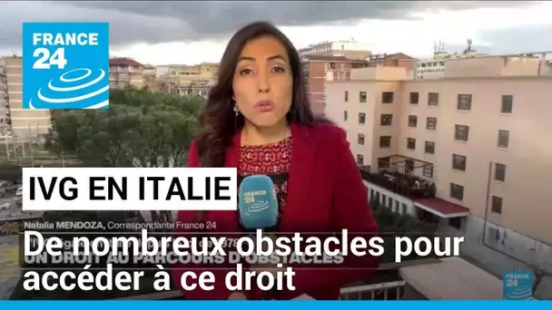 IVG en Italie : de nombreux obstacles pour accéder à ce droit • FRANCE 24