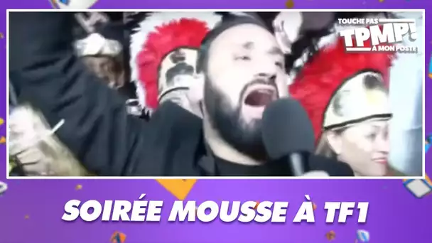 Cyril Hanouna organise une énorme soirée mousse devant TF1