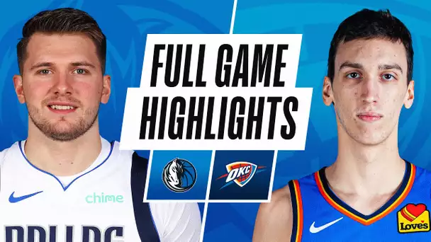 MAVERICKS at THUNDER | FULL GAME HIGHLIGHTS | March 29, 2021