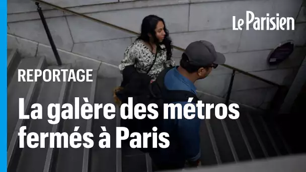 « On est perdus » : autour de Concorde, des touristes perdus devant les métros fermés pour les JO
