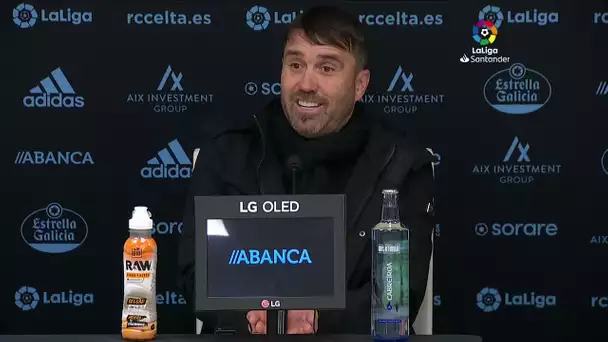 Rueda de prensa RC Celta vs Real Betis