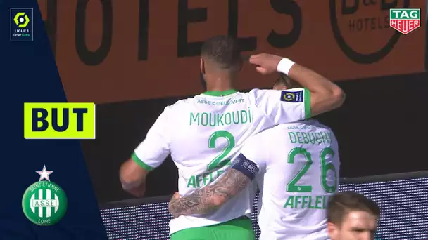 But Harold MOUKOUDI (14' - AS SAINT-ÉTIENNE) FC LORIENT - AS SAINT-ÉTIENNE (2-1) 20/21