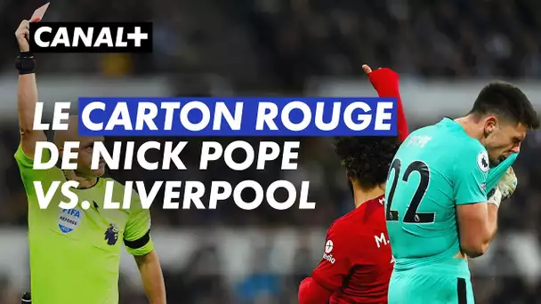 Le carton rouge de Nick Pope - Premier League 2022-2023 (24ème journée)