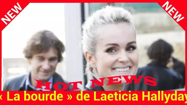 « La bourde » de Laeticia Hallyday qui pourrait lui coûter cher