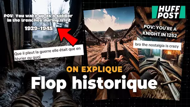 Ces vidéos IA de voyage dans le temps qui rendent fou les historiens