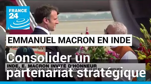 Emmanuel Macron en Inde : une visite pour consolider les relations diplomatiques et économiques