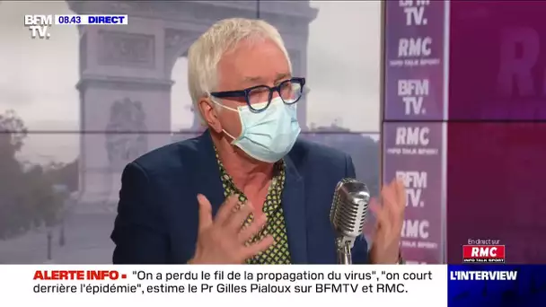 Pr. Gilles Pialoux: "Il faut laisser de coté l'économie: elle est rattrapable"