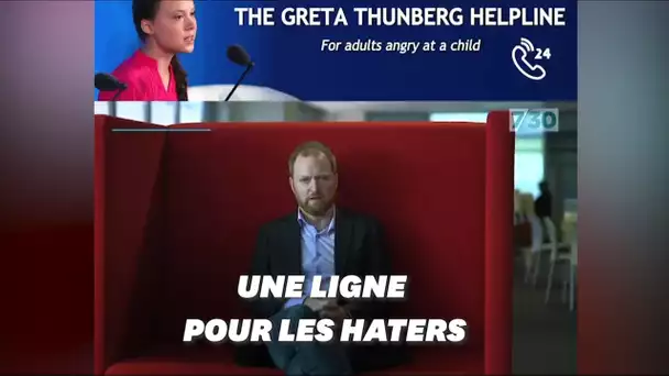 Une assistance téléphonique pour les anti-Greta Thunberg