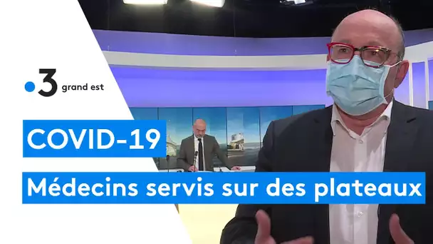 Covid-19 : de plus en plus de médecins sur les plateaux télé