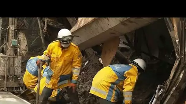 Japon : des dizaines de personnes sont toujours portées disparues