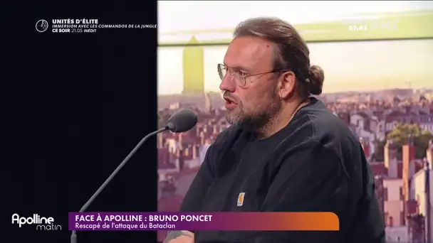 Bruno Poncet, rescapé de l'attaque du Bataclan