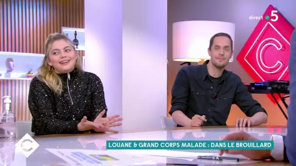 Le duo Louane et Grand Corps Malade - C à Vous - 09/03/2021