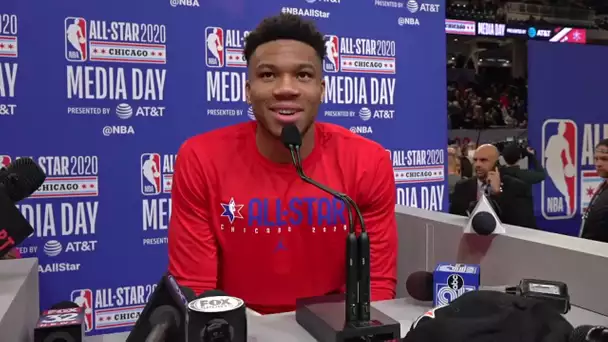 All-Star 2020 Captain Giannis Antetokounmpo's Full Media Day Availability