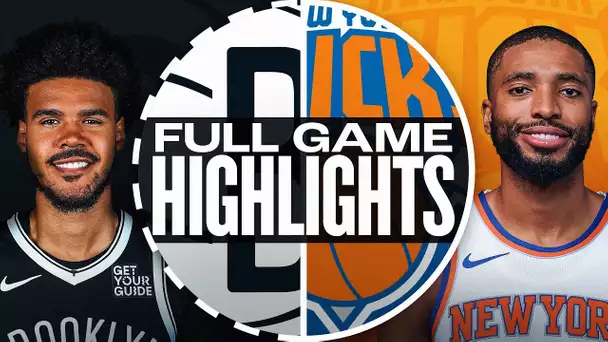 NETS at KNICKS | FULL GAME HIGHLIGHTS | November 17, 2024