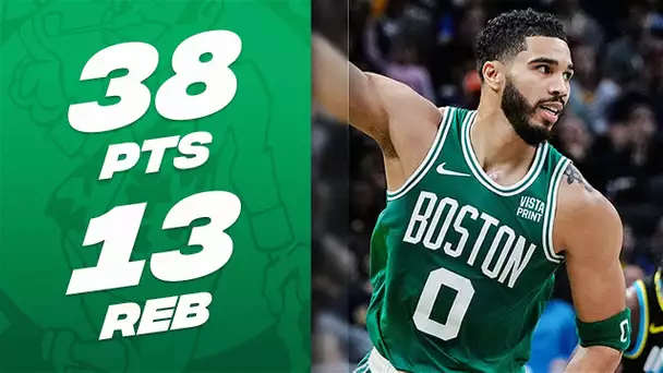 Jayson Tatum Drops 38-PT DOUBLE-DOUBLE In Indy! | January 6, 2024