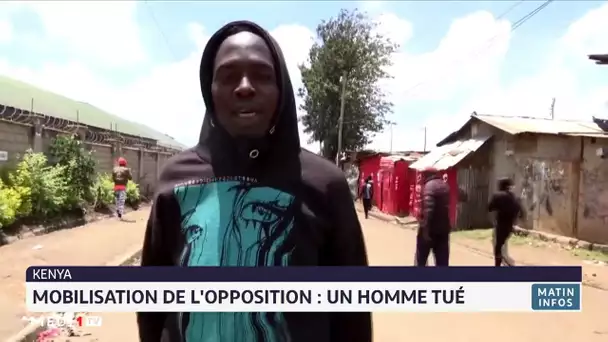 Mobilisation de l´opposition : un homme tué au Kenya