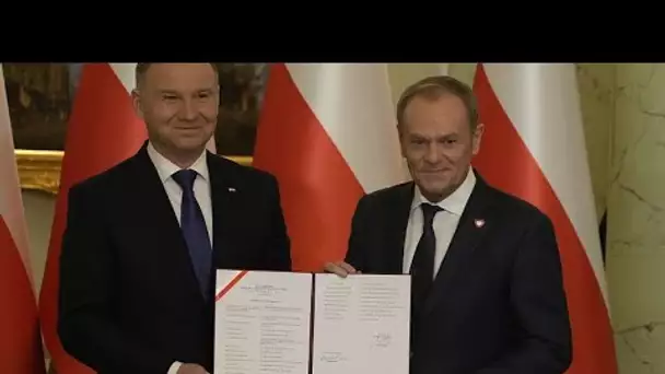 Le nouveau Premier ministre Donald Tusk prend les rênes de la Pologne