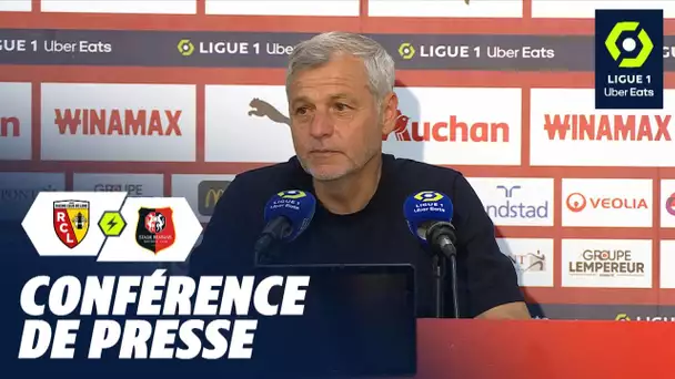 Conférence de presse RC LENS - STADE RENNAIS FC (1-1)  / 2023/2024