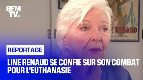 Line Renaud se confie sur son combat pour l'euthanasie