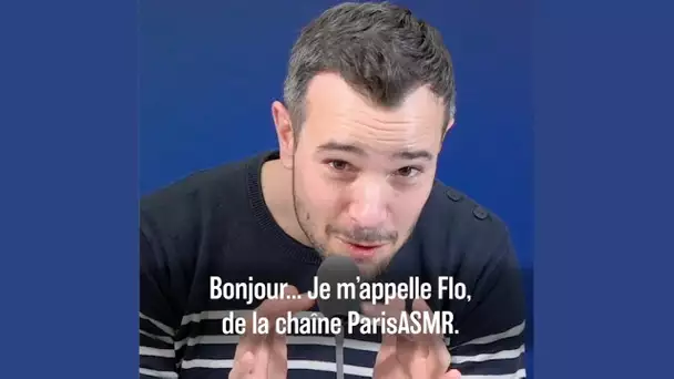 ASMR avec Florian Boullot : "Ça vous débranche totalement de vos pensées parasites"