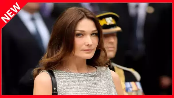 ✅  Carla Bruni fait une révélation surprenante sur son mariage avec Nicolas Sarkozy