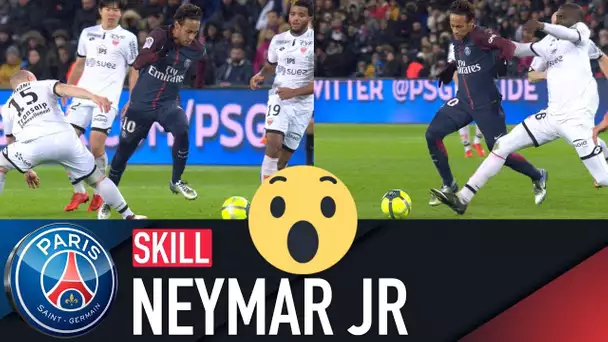 SKILL / GESTE TECHNIQUE : NEYMAR JR - PARIS SAINT-GERMAIN vs DIJON