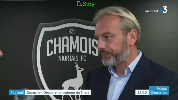 Interview arrivée Sébastient Desabre nouveau coach des Chamois Niortais par Freddy Vetault