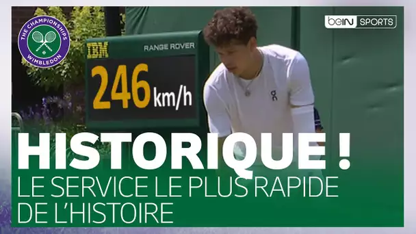 🎾 WIMBLEDON : Le service le RAPIDE de l'Histoire de Wimbledon