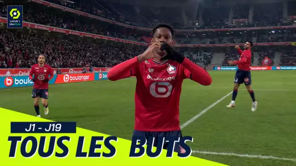 Tous les buts de Jonathan DAVID | mi-saison 2021-22 | Ligue 1 Uber Eats