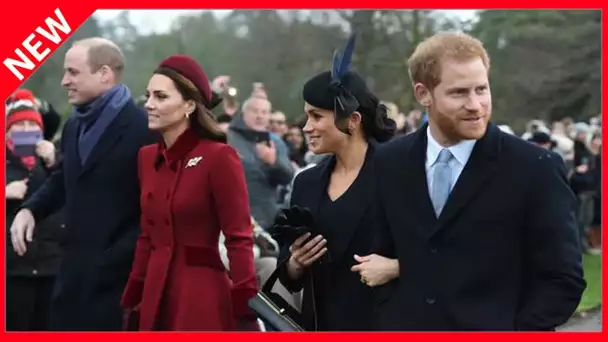 ✅  Meghan et Harry appellent mais… Kate Middleton et William ne répondent pas