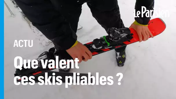 On a testé les tout premiers skis alpins pliables, chers mais révolutionnaires