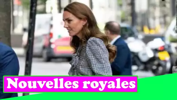 Thrifty' Kate Middleton porte à nouveau une robe Z@ra à 16 £ lors d'une visite à l'University Colleg