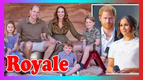 Kate et William partagent une c@rte de Noël mais Harry et Meghan suivront ils