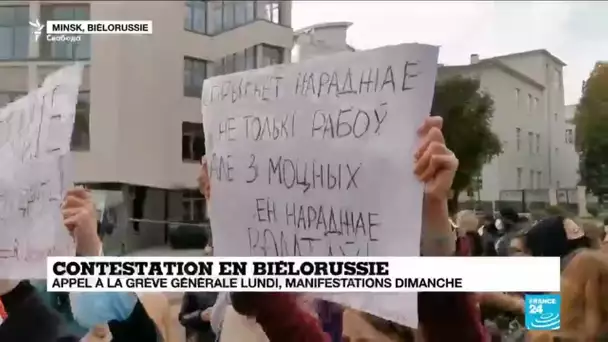 Contestation en Biélorussie : Où en est l'appel à la grève générale lancé par Sveltana Tikhanovskaïa